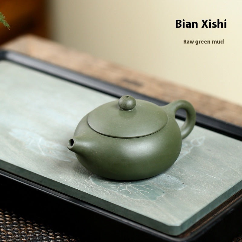 Large Mouth Kung Fu Teapot Ceramic Tea Set Handmade Yixing Clay Teapot