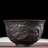 Dragon Pattern Teacup - Yixingteaart