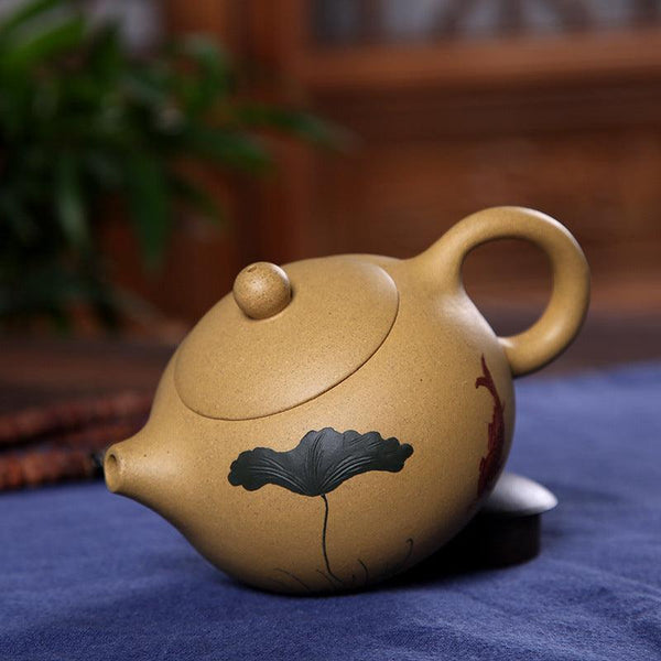 Elegant Yellow Xishi - Yixingteaart