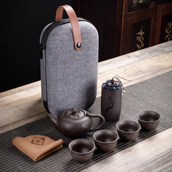 Tea Travel Set - Yixingteaart