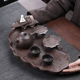 Lotus Pond Tea Table - Yixingteaart