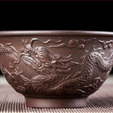 Dragon Pattern Teacup - Yixingteaart