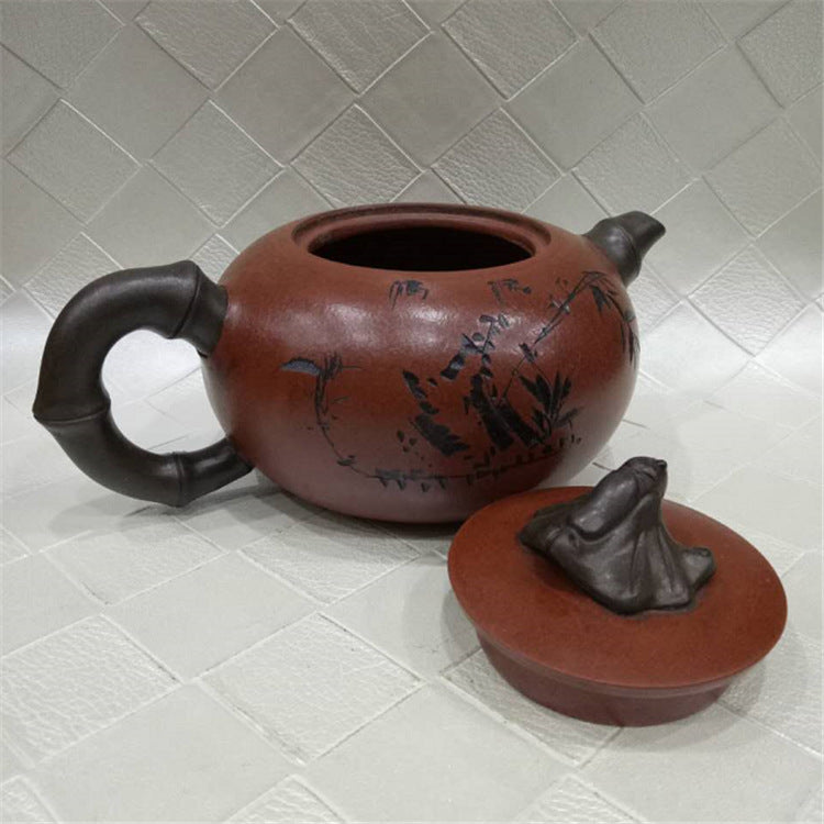 Changle Tea Chinese Yixing Zisha Teapot | Contented Changle Pot – Yixingteaart
