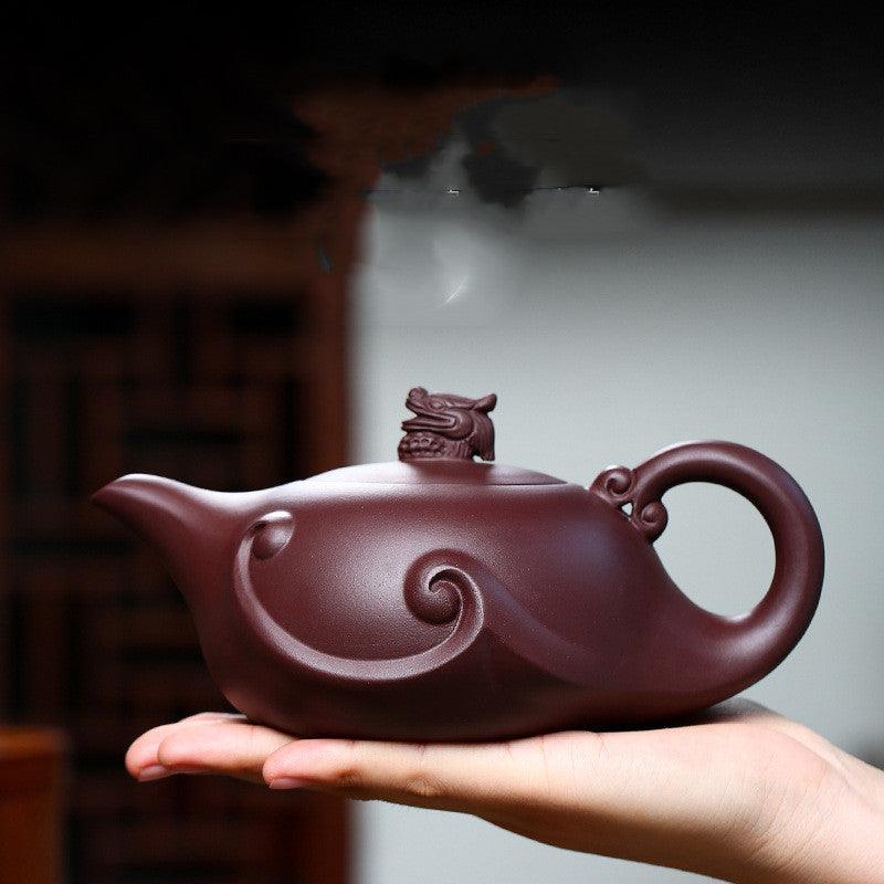 A5989 Chinese Yixing on sale Zisha Clay Teapot w Artist Signed