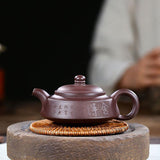 Purple Clay Teapot Set - Yixingteaart