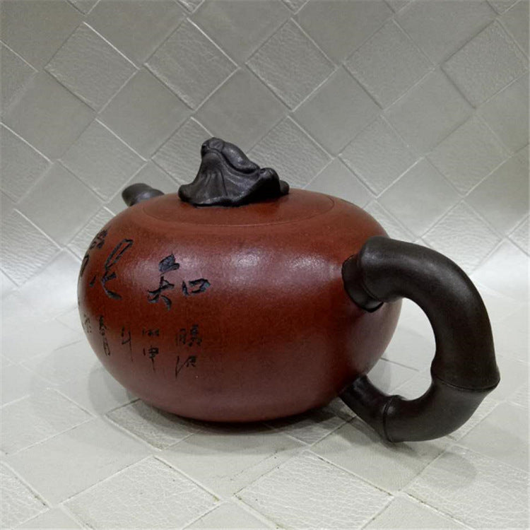 Changle Tea Chinese Yixing Zisha Teapot | Contented Changle Pot – Yixingteaart