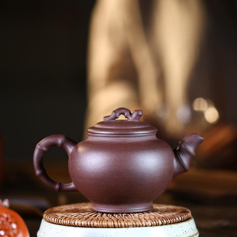 Handmade Ceramic Teapot with Eye Catching Style & Rope Wrapped